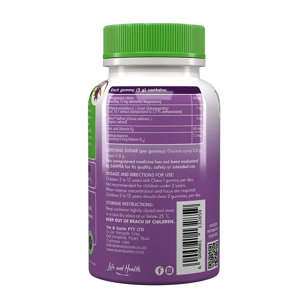 Vie & Sante Brain Battery Gummies, 30's