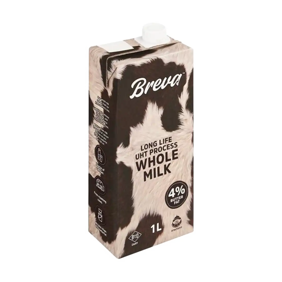 Breva Long Life UHT Whole Milk, 1L