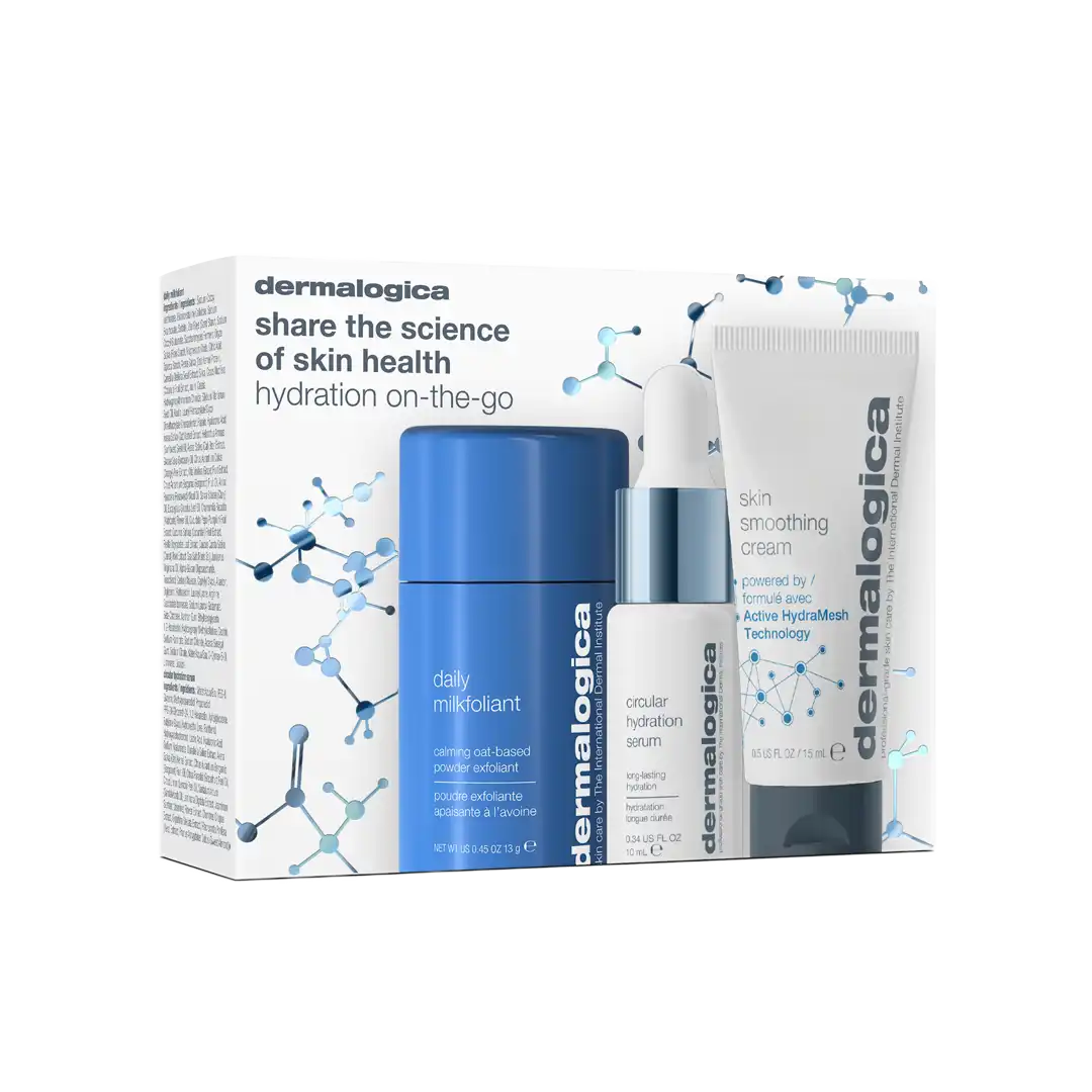 dermalogica hydration on-the-go set (3 travel size)