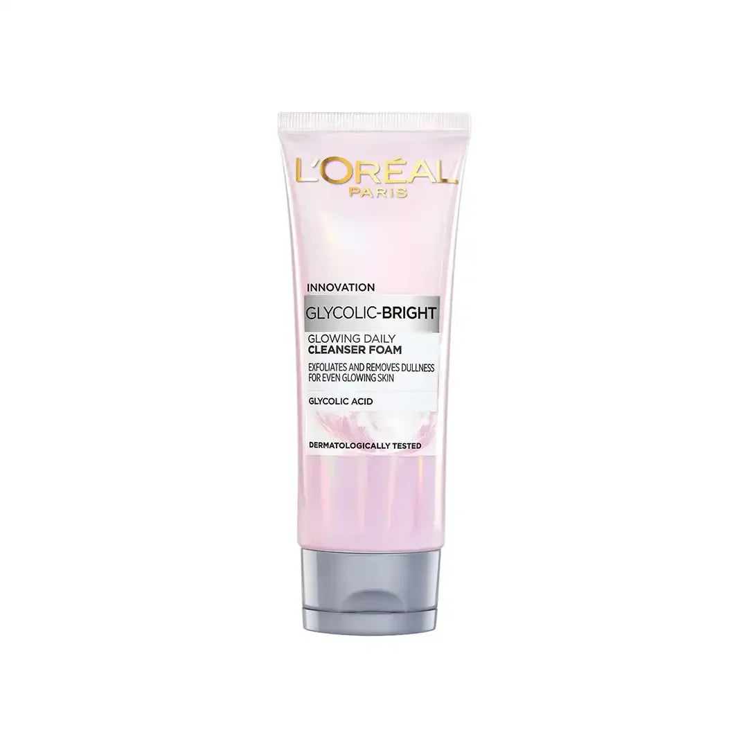 L'Oréal Glycolic Bright Cleansing Foam, 100ml