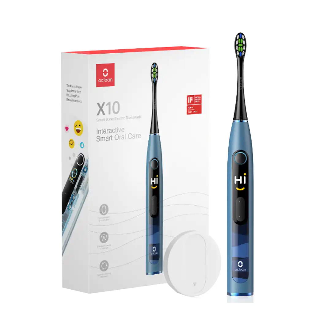 Oclean x10 Sonic Toothbrush, Blue
