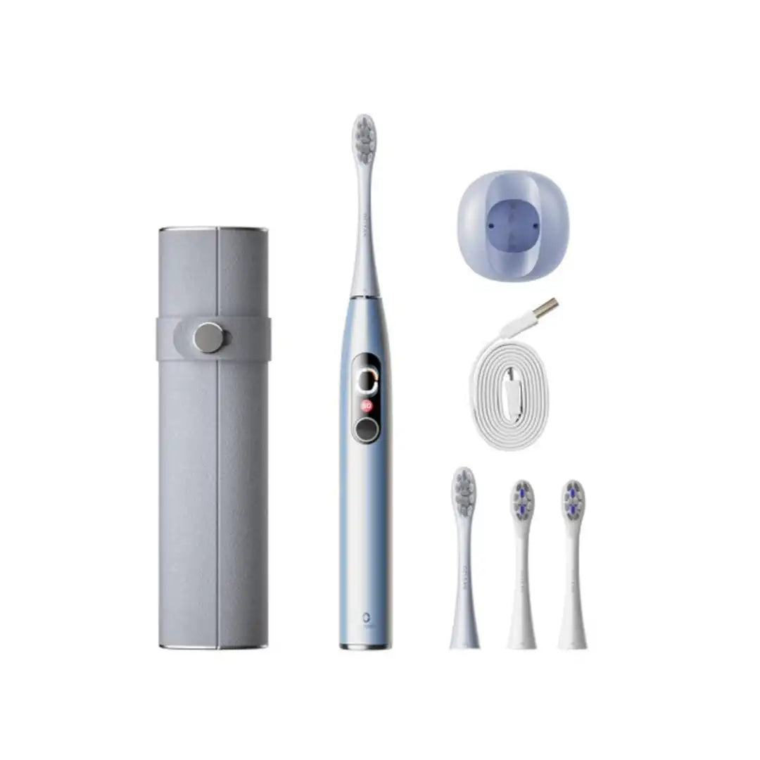 Oclean X Pro Digital Sonic Electric Toothbrush Set Silver