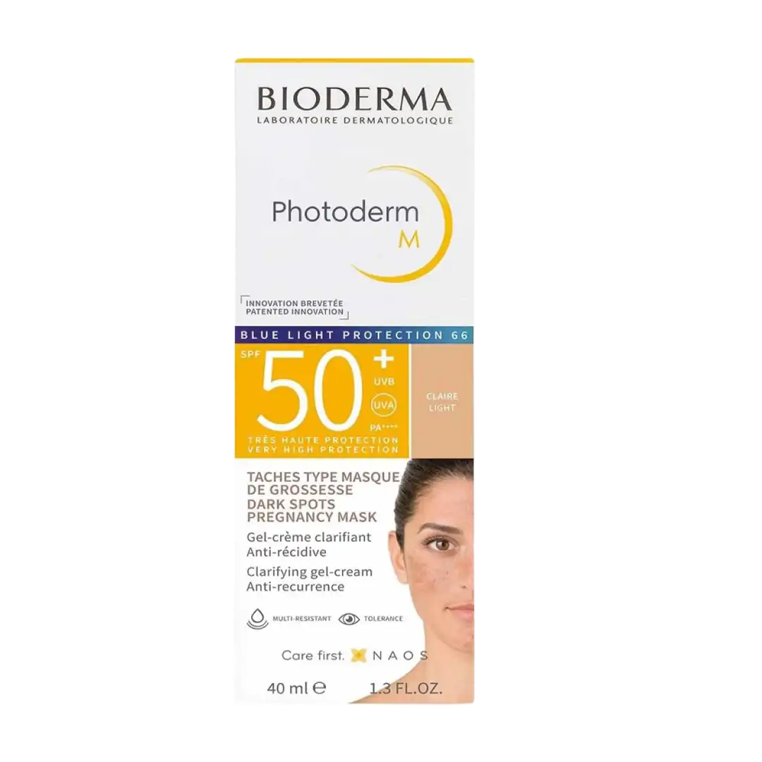 Bioderma Photoderm M Clarifying Gel-Cream SPF50+ 40ml, Assorted