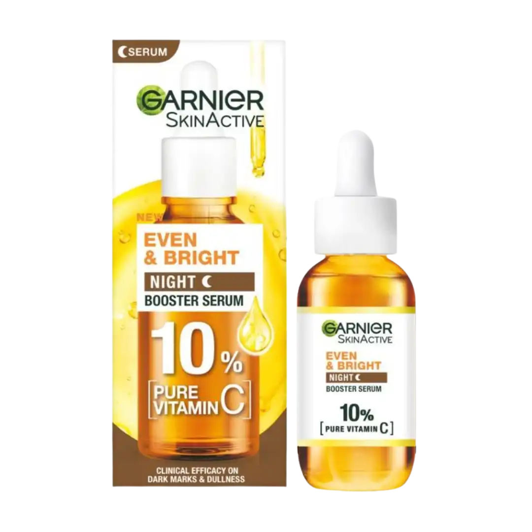 Garnier Even & Matte Night serum enriched with 10%, 30ml