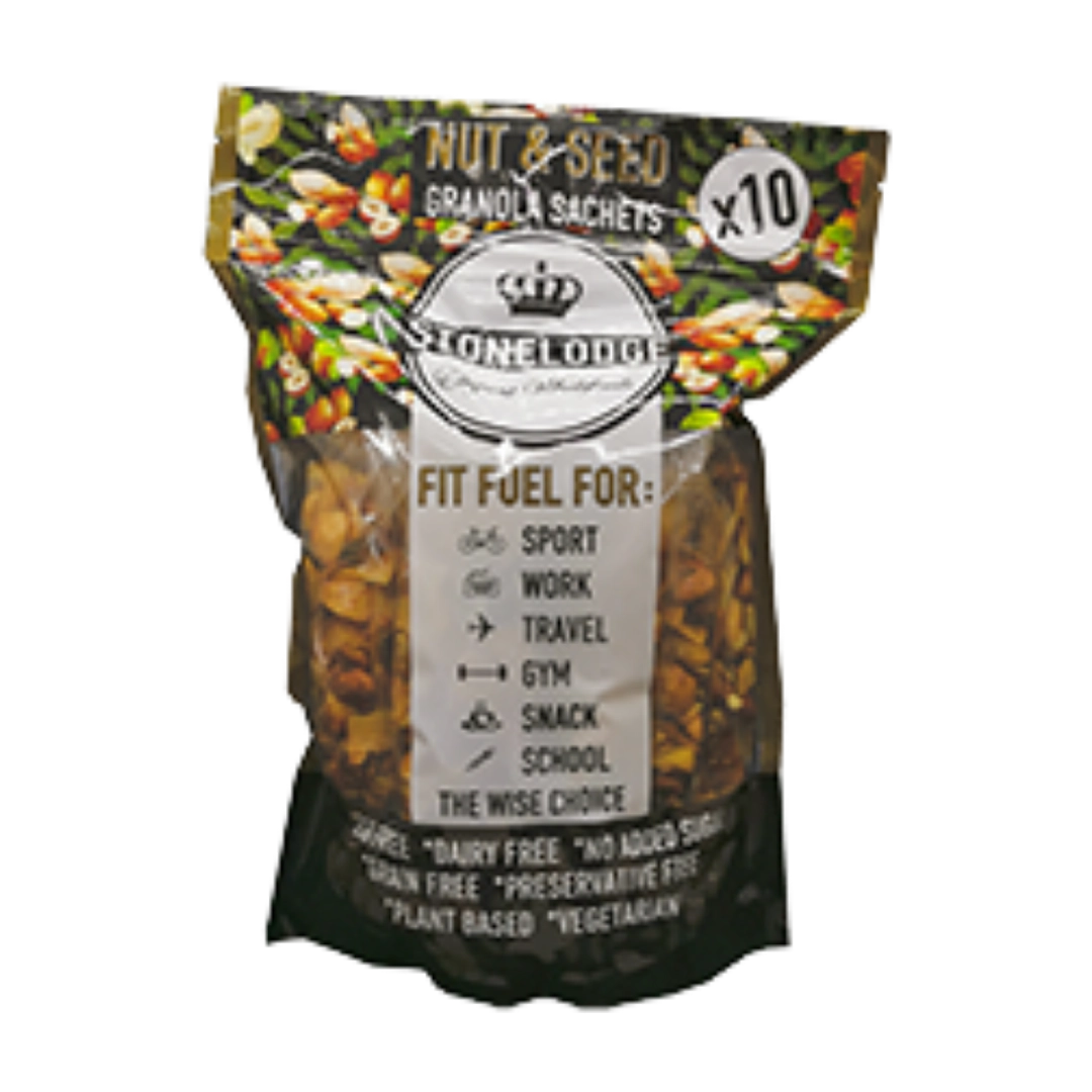 Nut & Seed Granola Sachet Pack, 10x30g