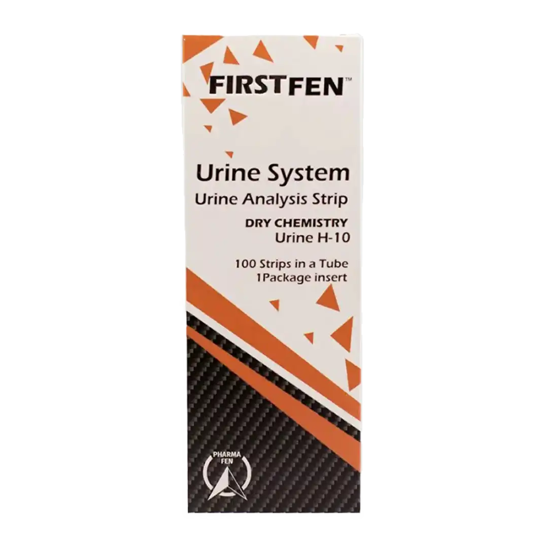 Firstfen Urine Analysis Test Strips, 100's