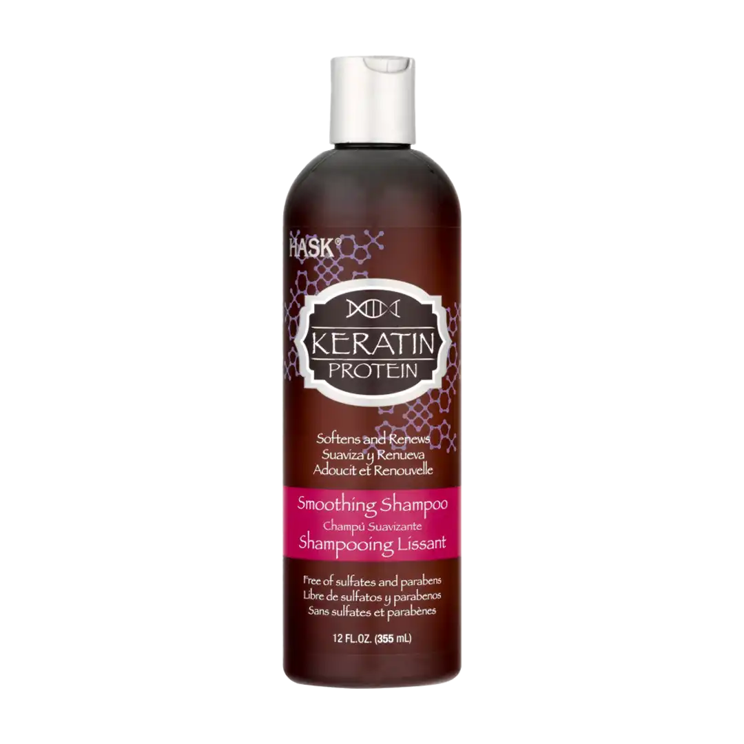 Hask Keratin Protein Smoothing Shampoo, 355ml