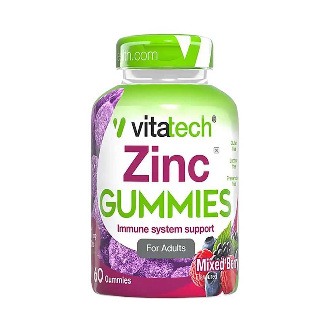 Vitatech Zinc Gummies Mixed Berry, 60's