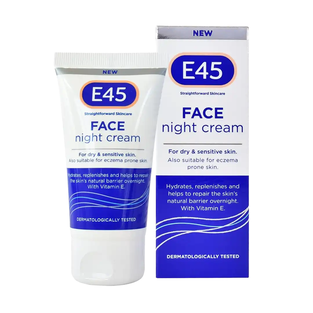 E45 Night Face Cream, 50ml