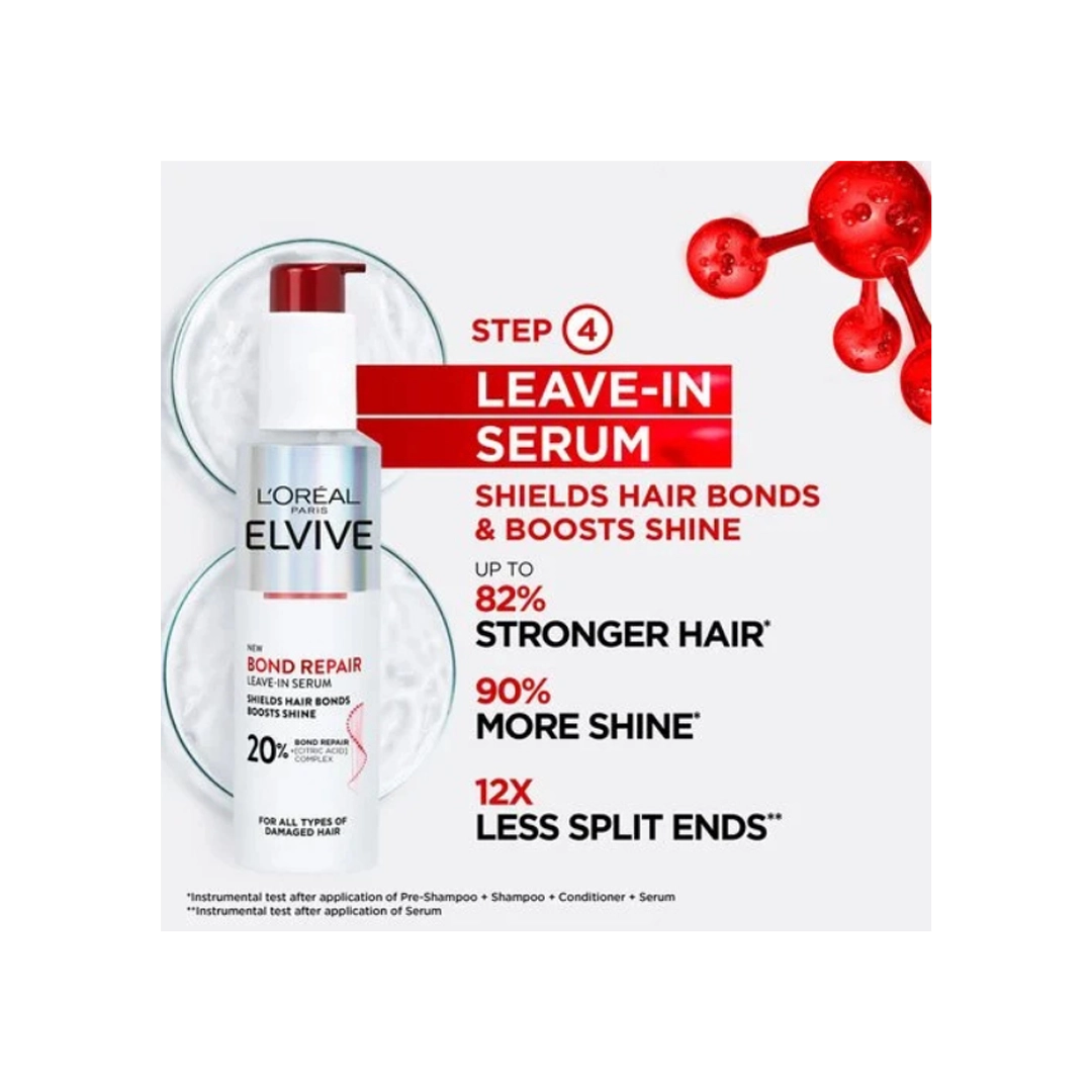 L'Oréal Elvive Bond Repair Leave in Serum, 150ml