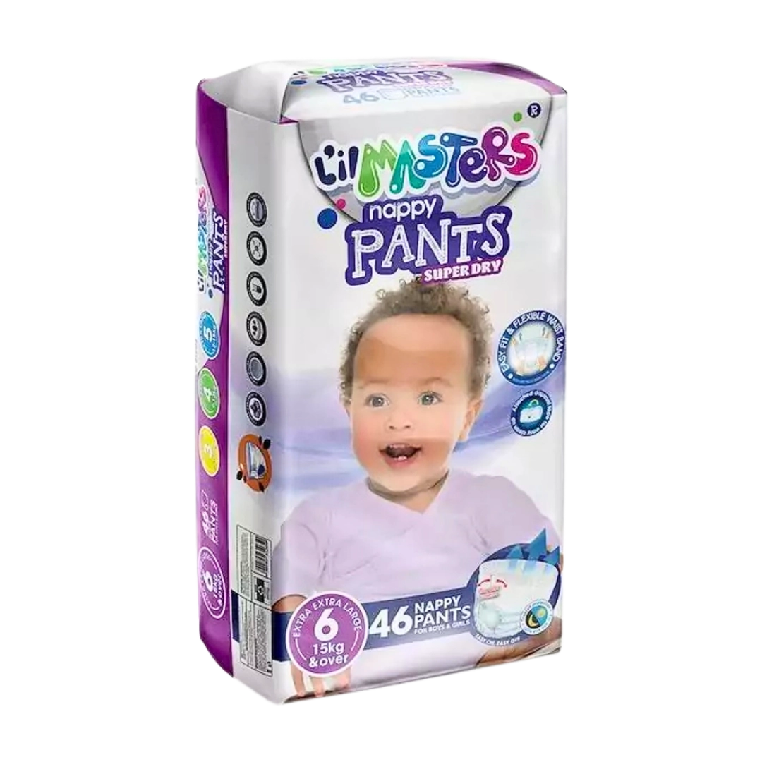 L’il Masters XXL Nappy Pants Size 6, 46's