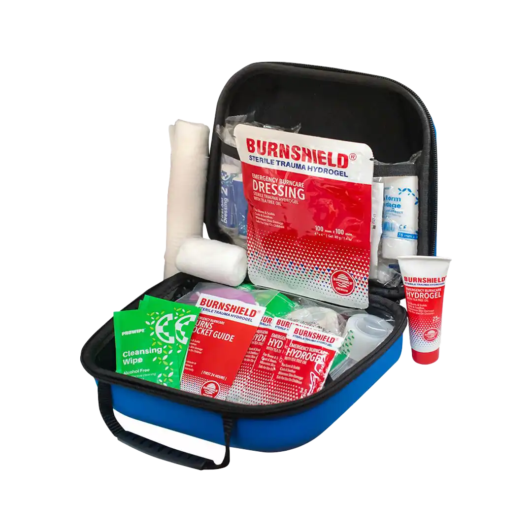 Levtrade Elegance Home & Travel Burnshield First Aid Kit, 62 Items