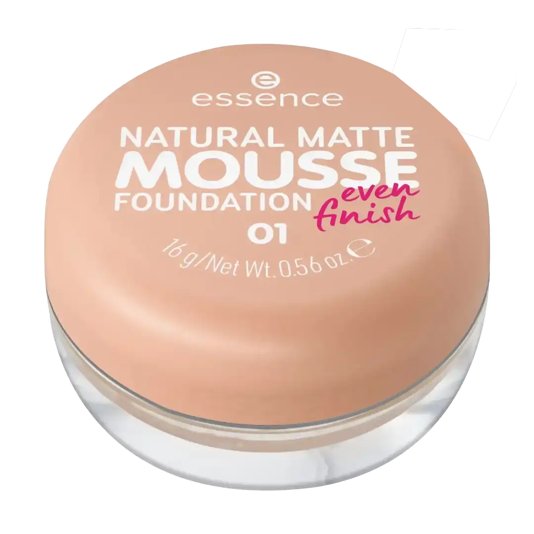 essence Natural Matt Mousse Foundation, Assorted