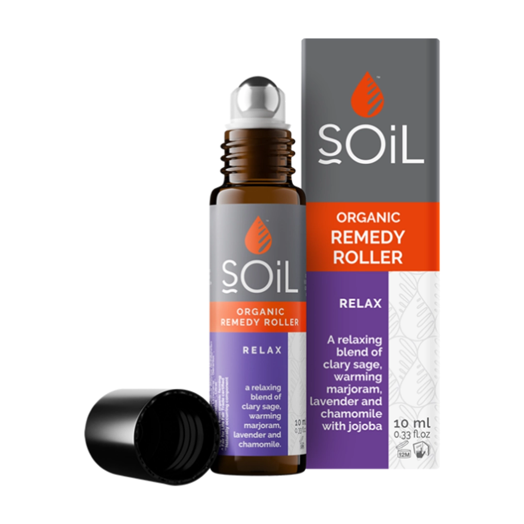 Soil Organic Relax Remedy Roller, 10ml