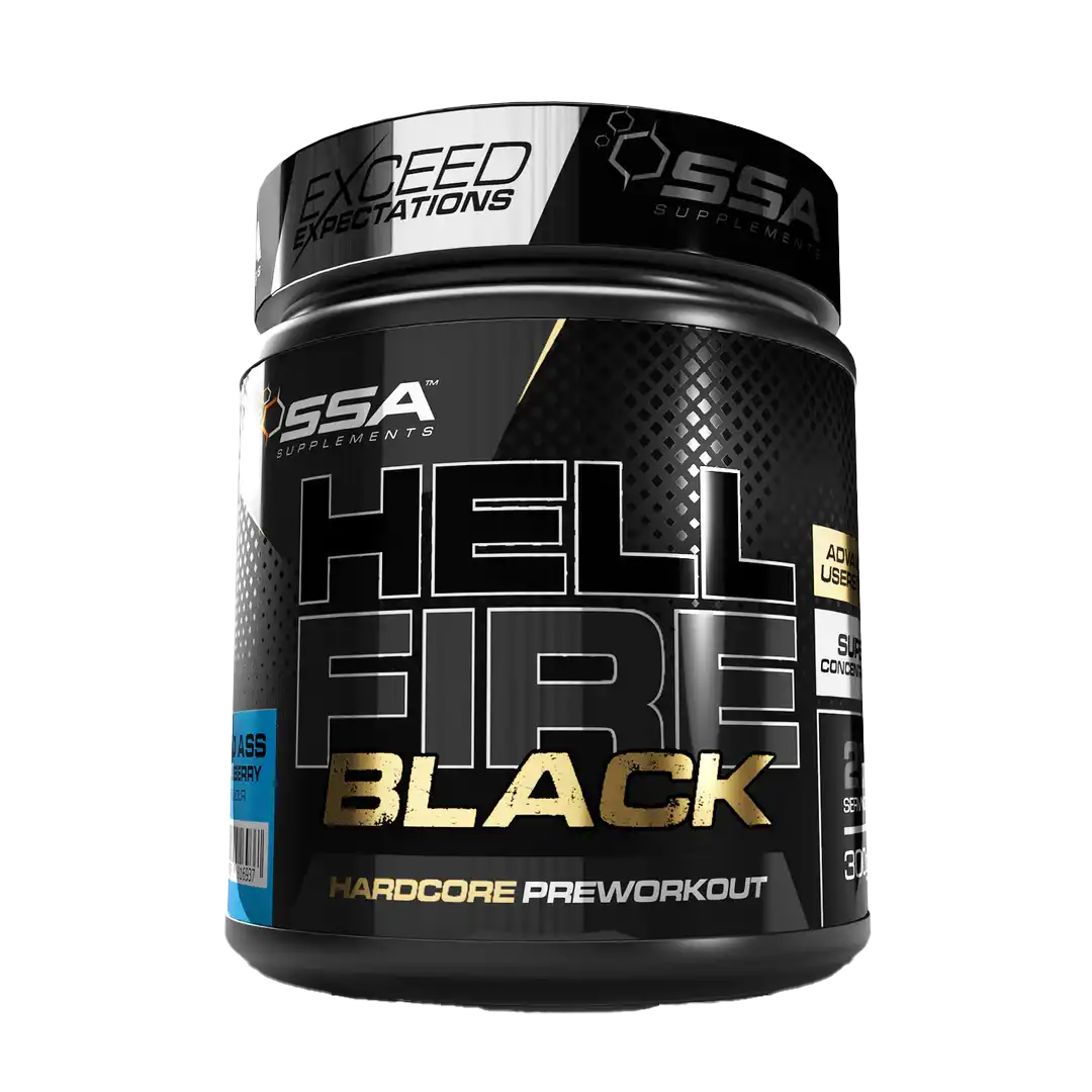 SSA Supplements Hellfire Black 300g, Assorted