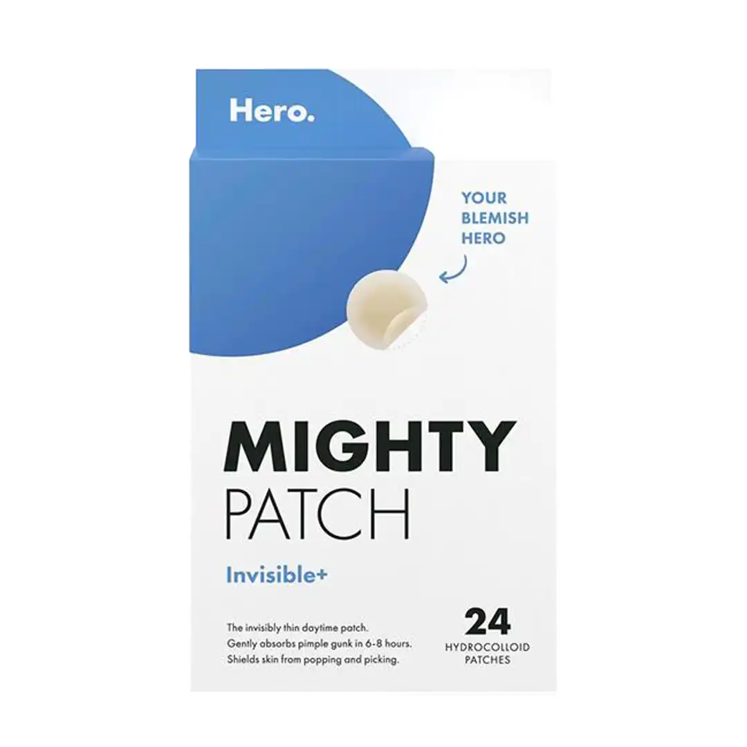 Hero Mighty Pimple Patch Invisible, 24's