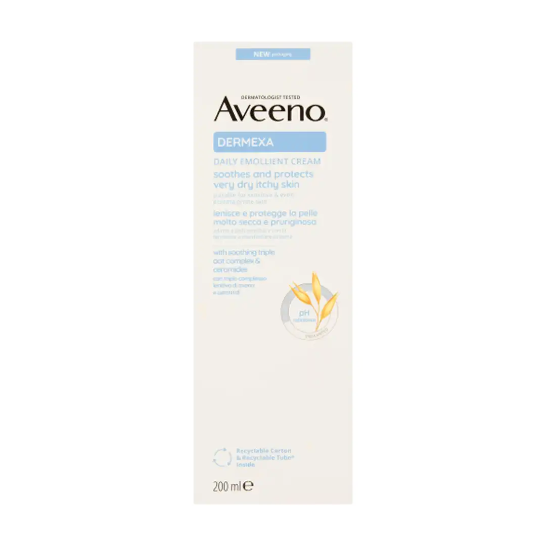 Aveeno Dermexa Emollient Cream, 200ml