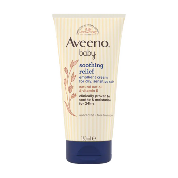 Aveeno Baby Soothing Relief Emollient Cream, 150ml