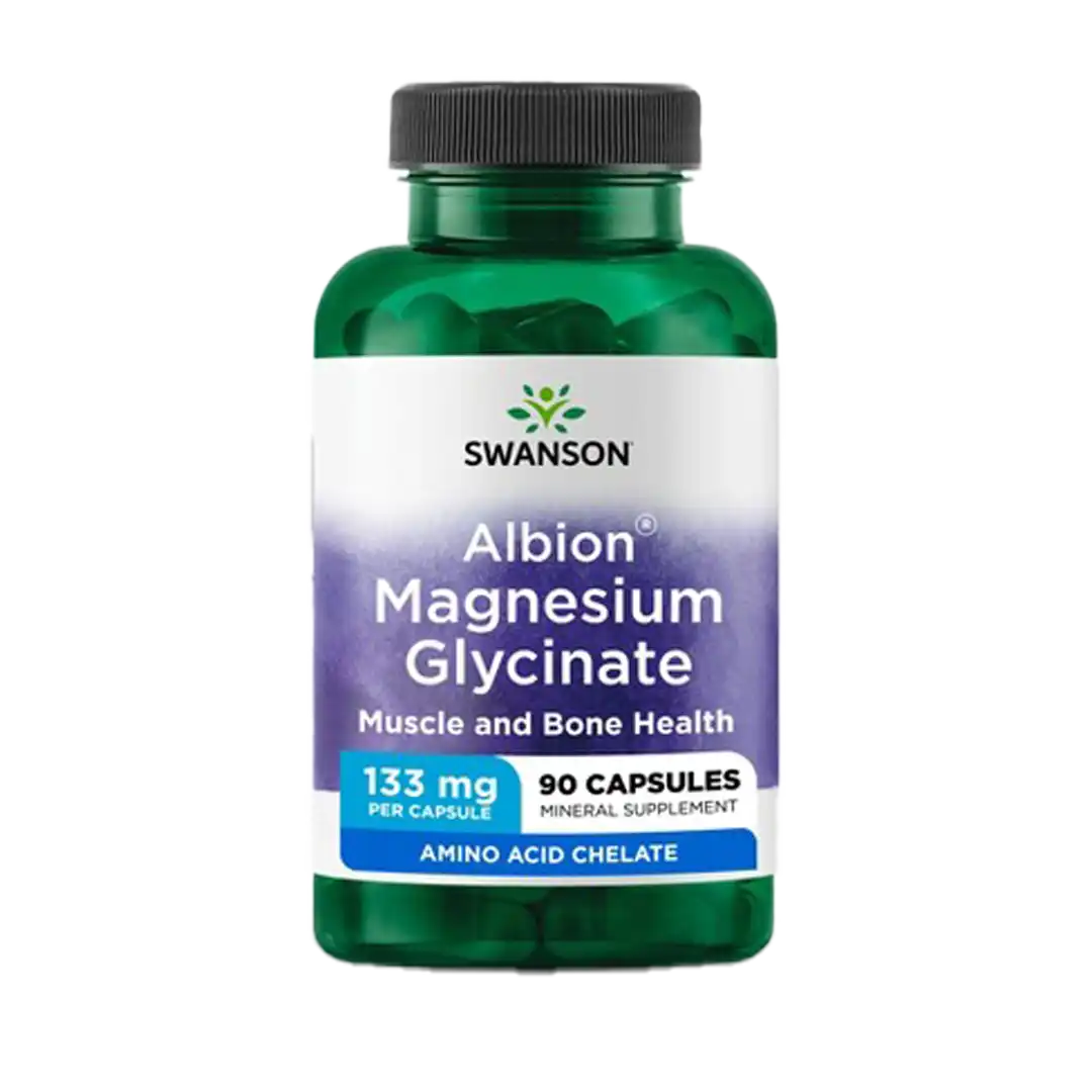 Swanson Ultra Albion Chelated Magnesium Glycinate 133mg Capsules, 90's