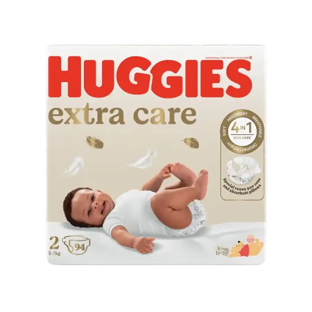 Huggies Extra Care Size 2, 94's