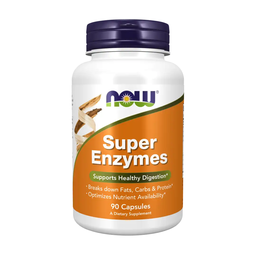 NOW Foods Super Enzymes Capsules, 90's