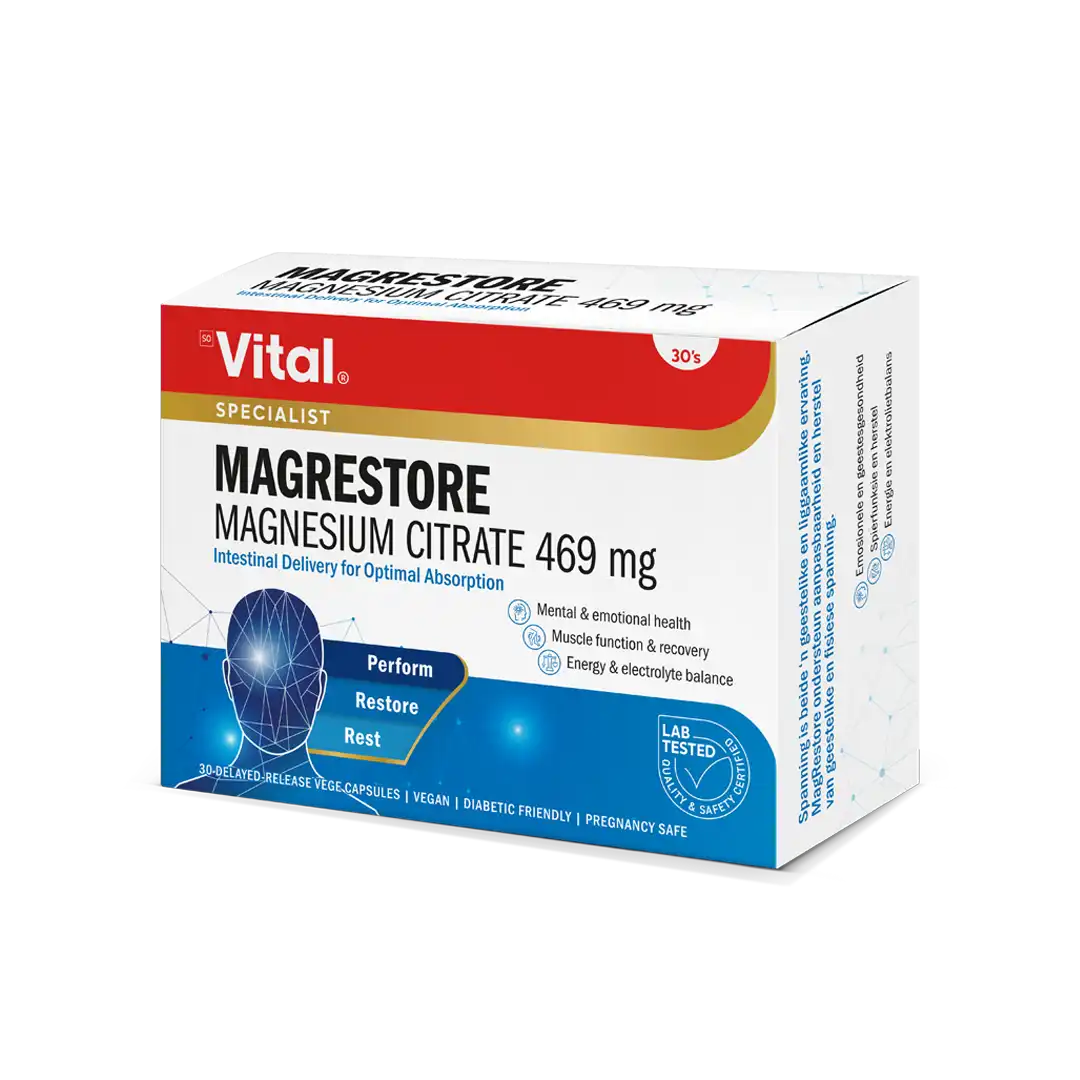 Vital MagRestore Capsules, 30's