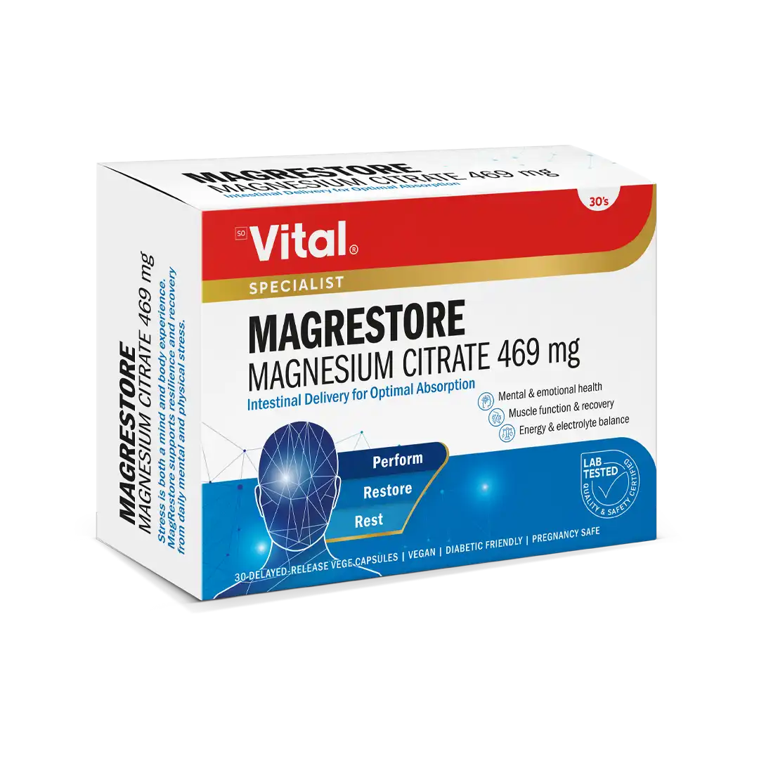 Vital MagRestore Capsules, 30's