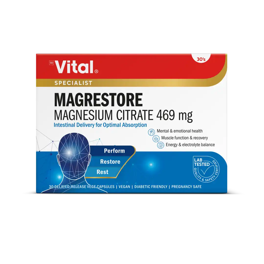 Vital MagRestore Capsules, 30's