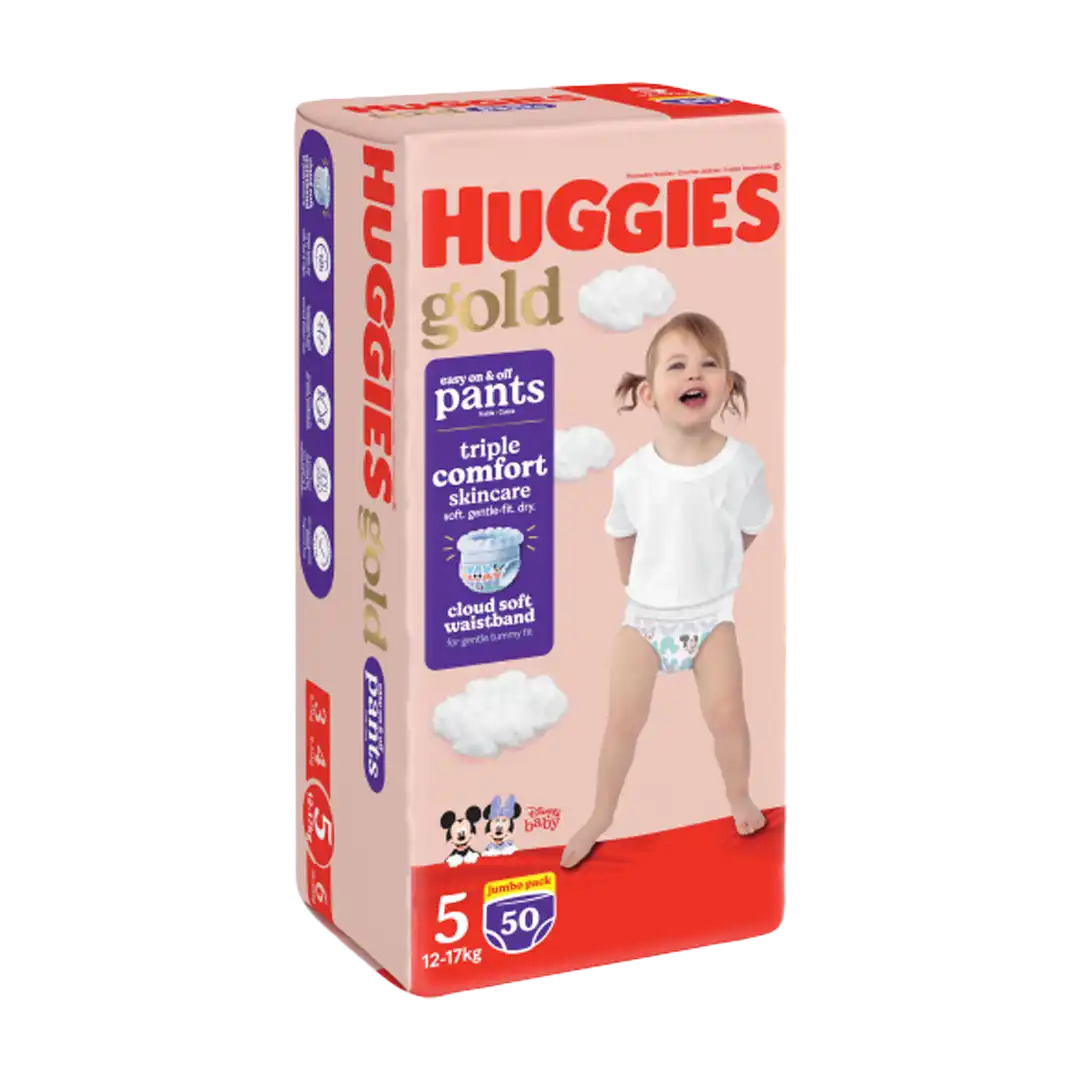 Huggies Gold Pants Jumbo Pack Size 5, 50's