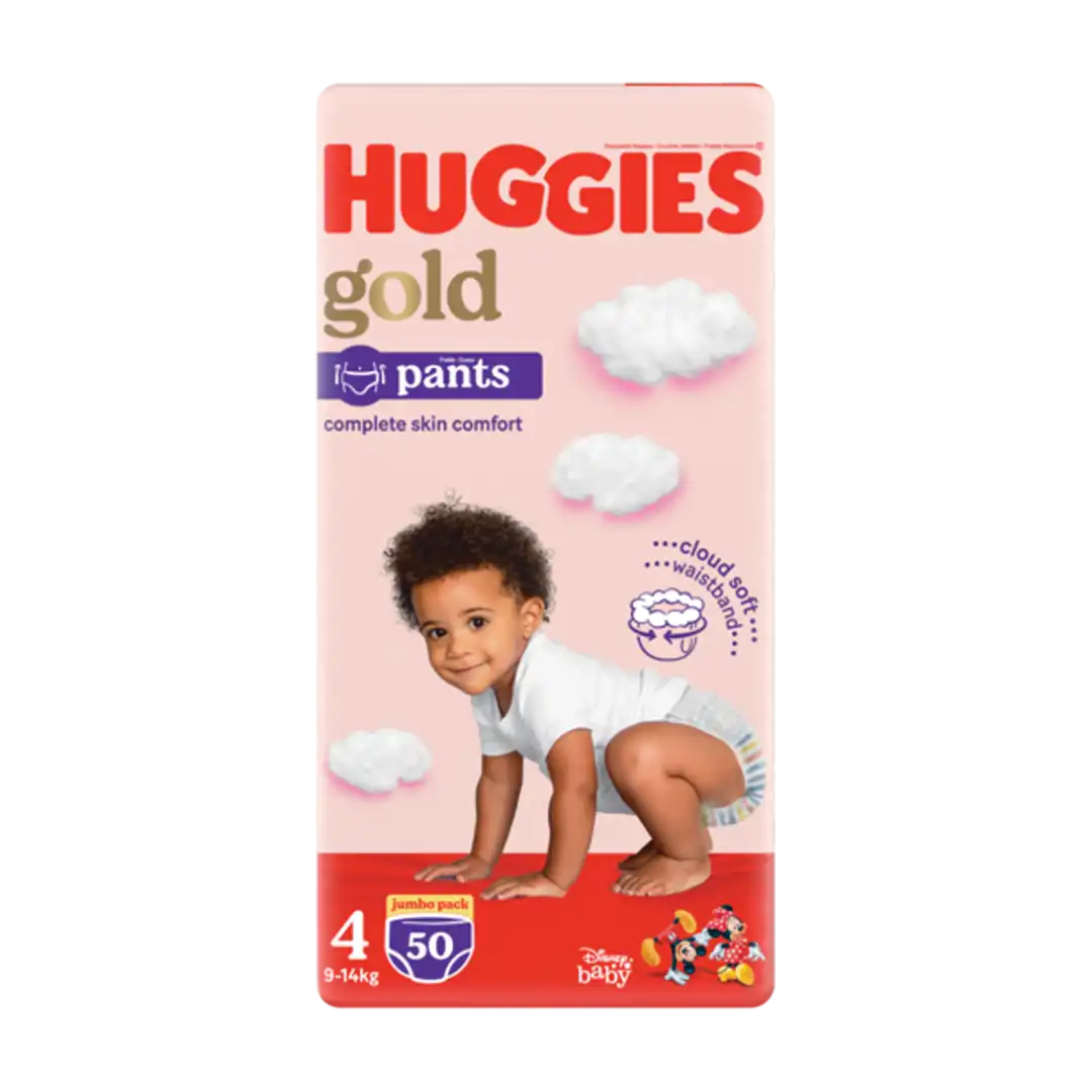 Huggies Gold Pants Jumbo Pack Size 4, 60's