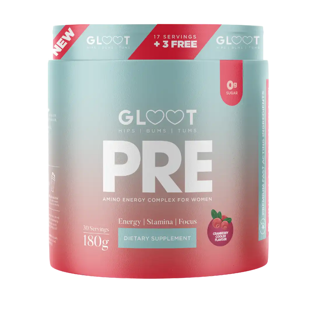 Gloot Pre-Workout Cranberry Cooler, 180g