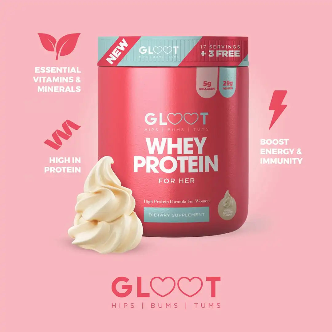 Gloot Whey Protein For Her Vanilla Ice Cream, 700g