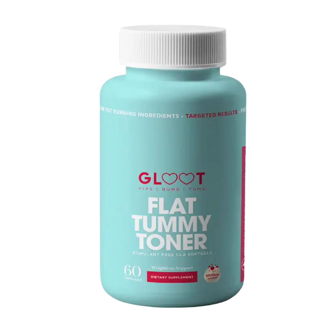 Gloot Flat Tummy Toner Capsules, 60's