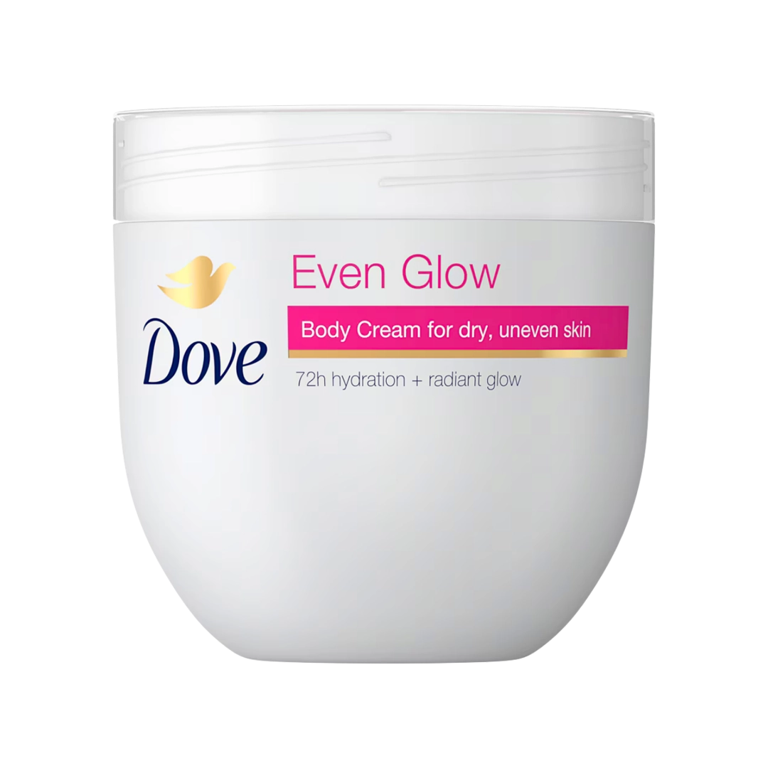 Dove Even Glow Body Cream, 400ml