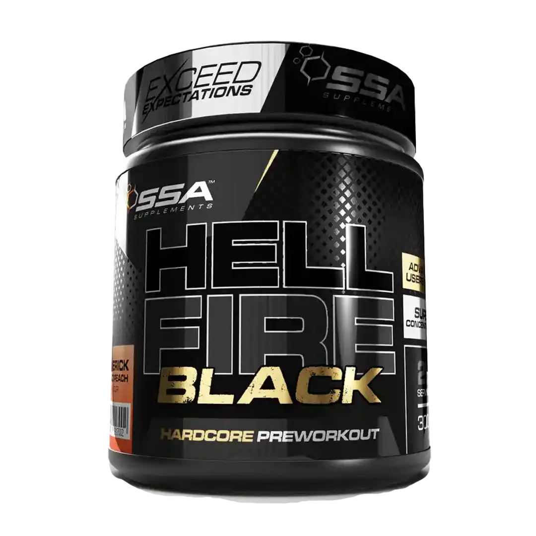 SSA Supplements Hellfire Black 300g, Assorted