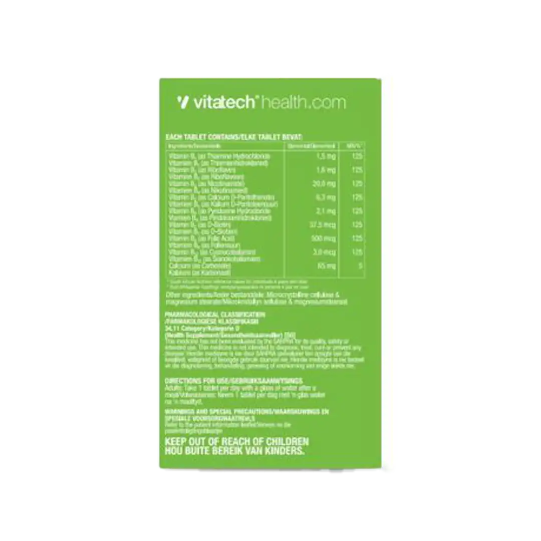 Vitatech Vitamin B Bulk Tablets, 100's