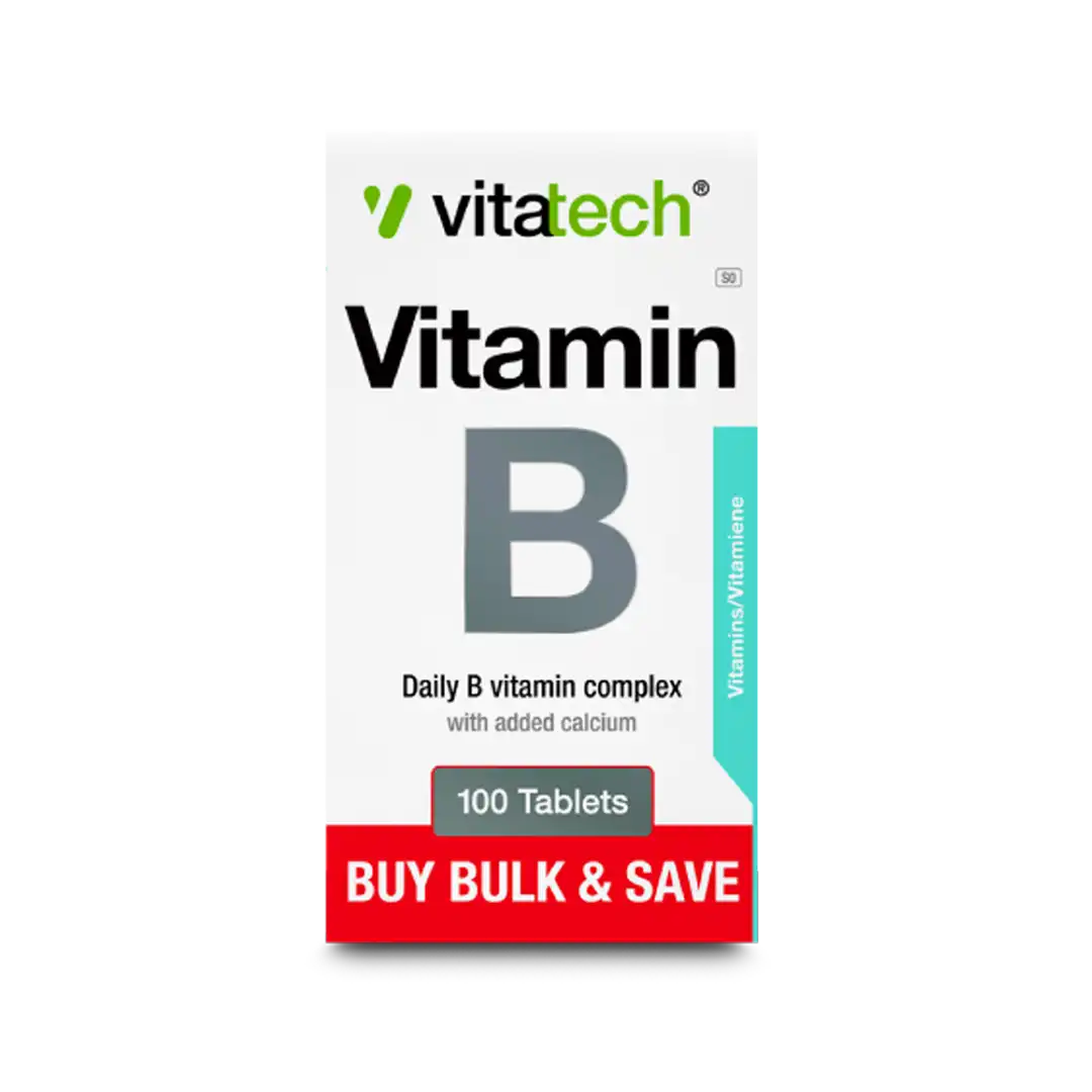 Vitatech Vitamin B Bulk Tablets, 100's