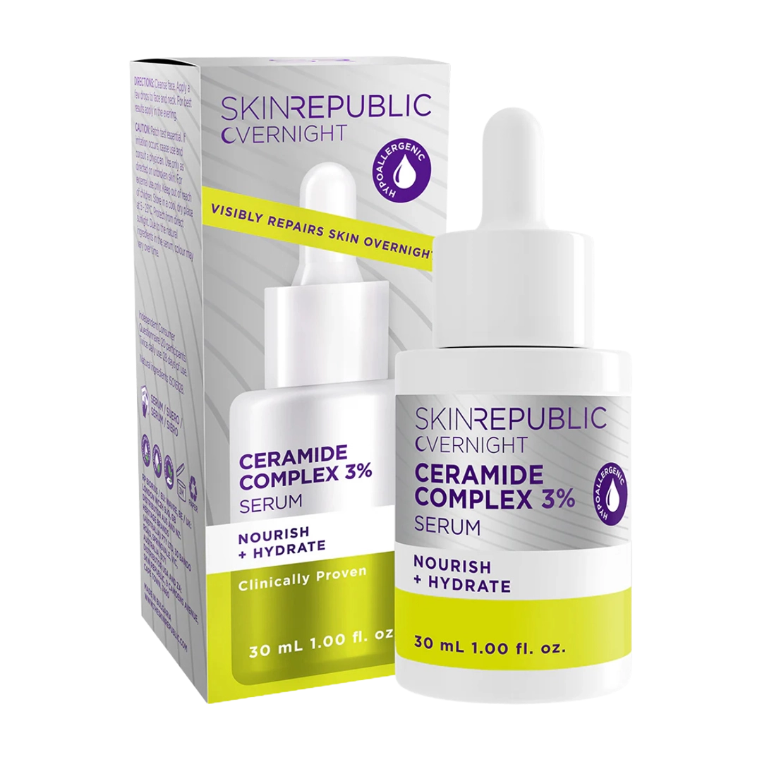 Skin Republic Ceramide Complex 3% Overnight Serum, 30ml
