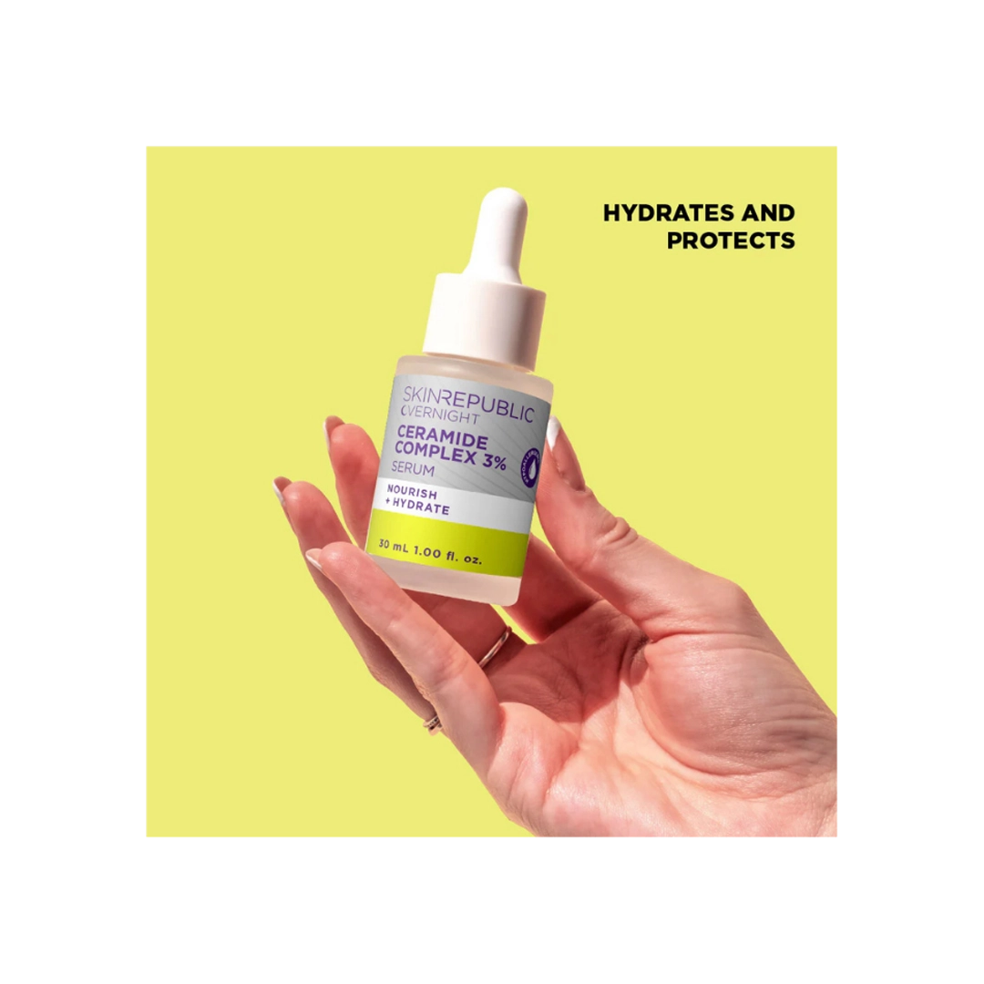 Skin Republic Ceramide Complex 3% Overnight Serum, 30ml