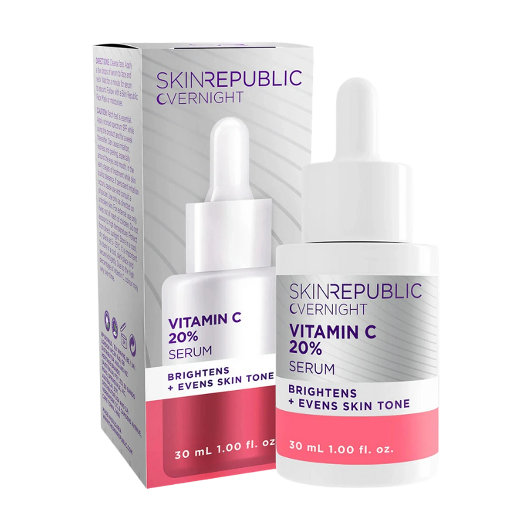 Skin Republic Vitamin C 20% Overnight Serum, 30ml