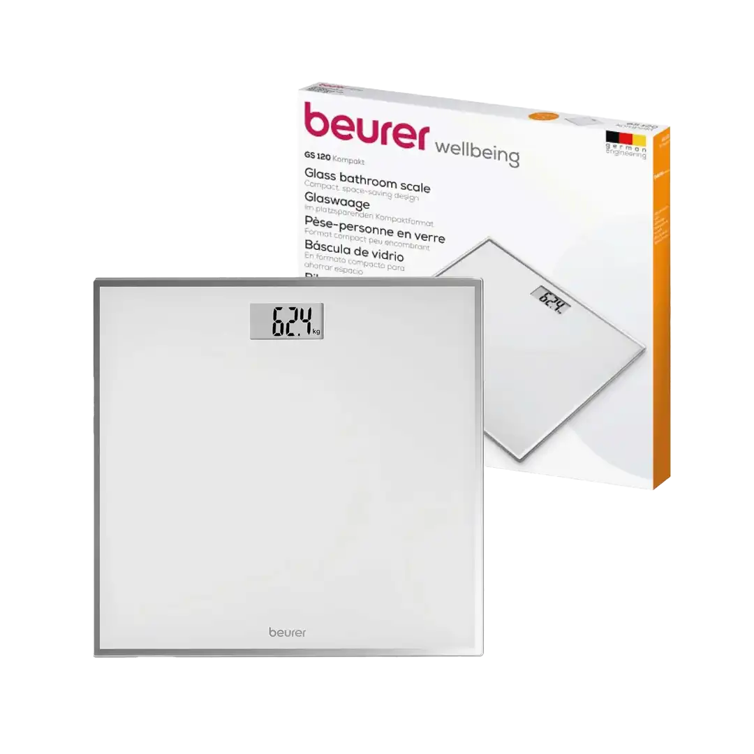 Beurer Germany GS 120 Elegant Mirror Effect Bathroom Scale