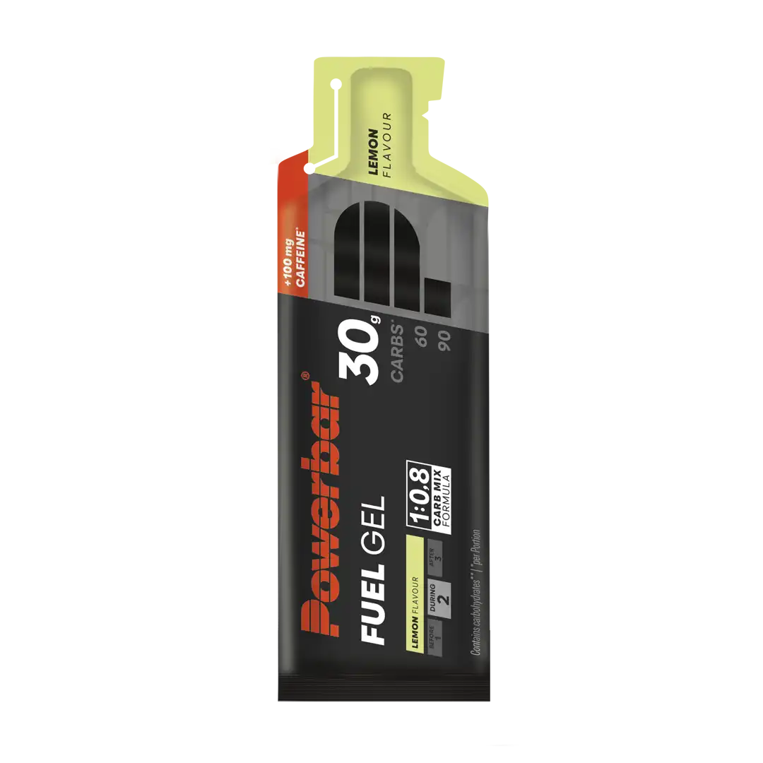 Powerbar Black Line Fuel Gel Lemon Caffeine, 30g