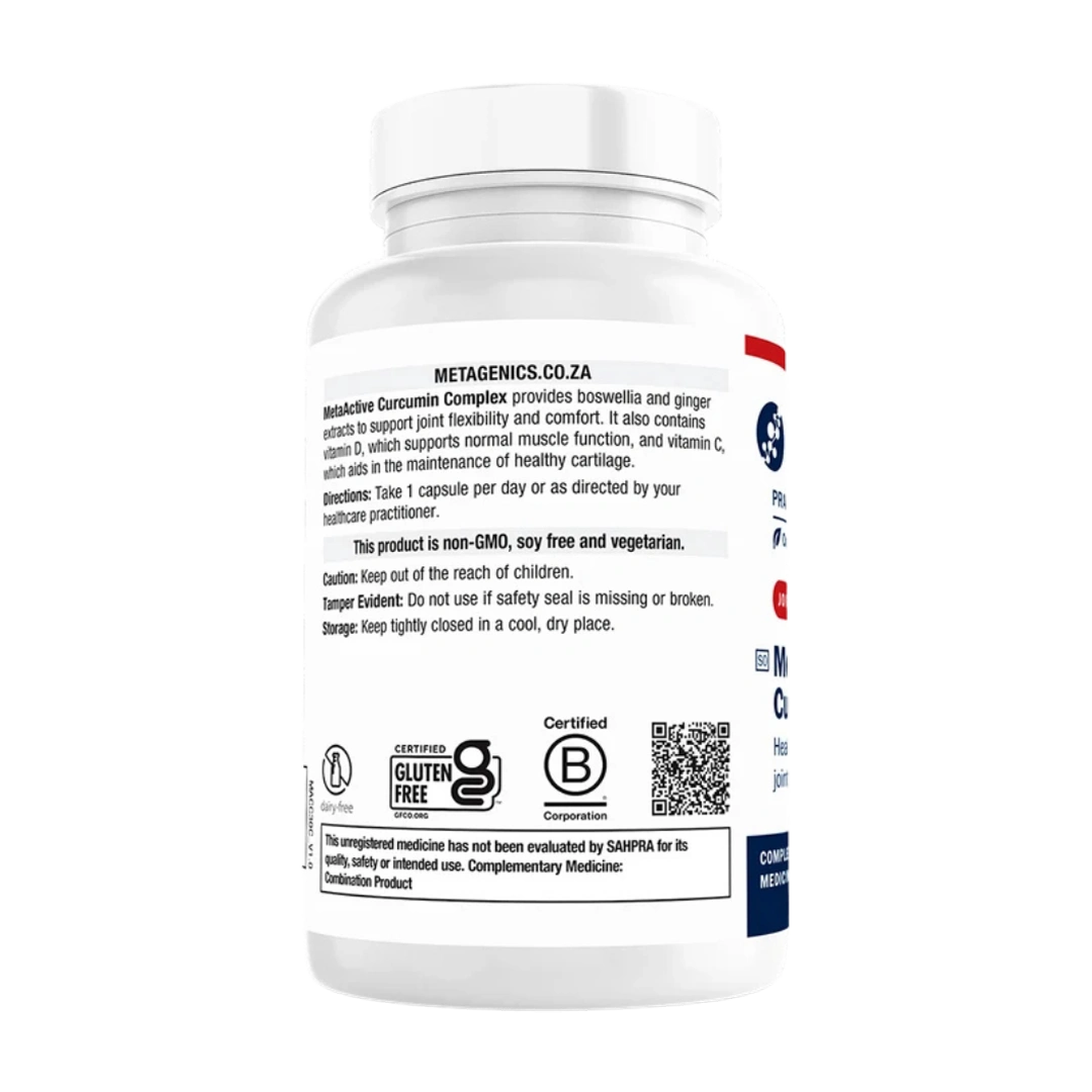 Metagenics MetaActive Curcumin Complex, 30's