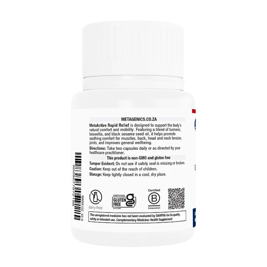 Metagenics MetaActive Rapid Relief, 15's