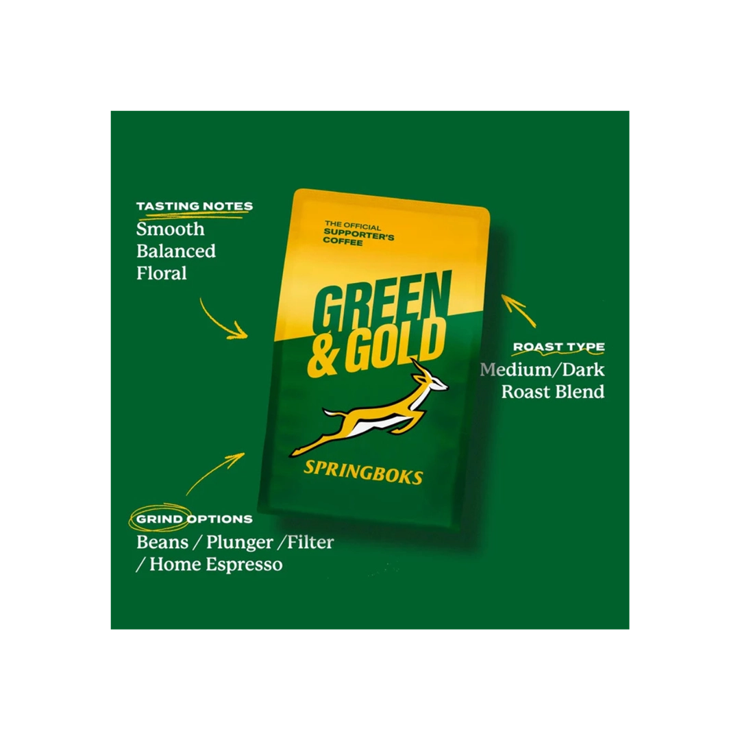 Terbodore Green & Gold Stronger Together Beans, 250g