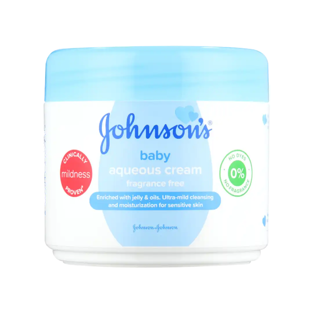 Johnson's Baby Aqueous Cream Fragrance Free, 350ml