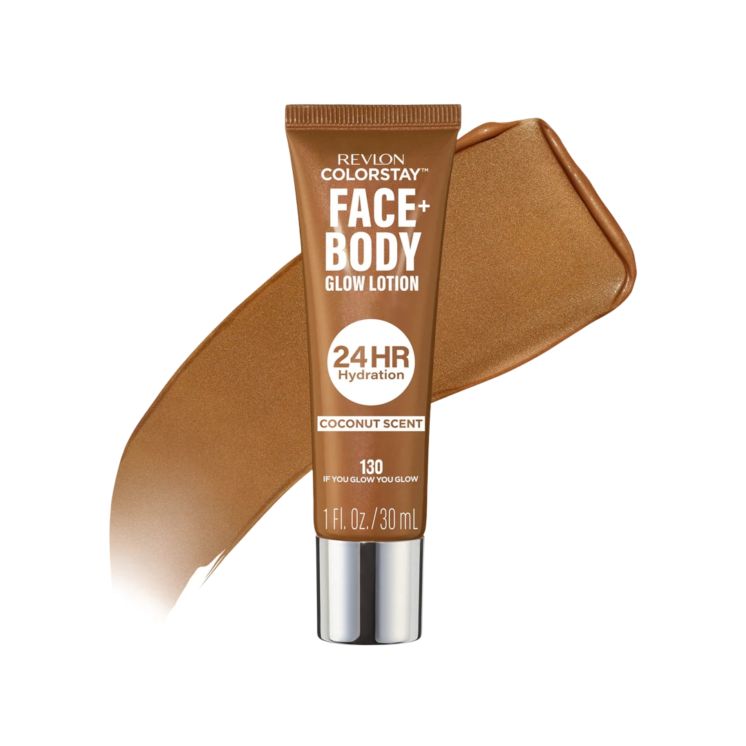 Revlon ColorSta Face + Body Glow Lotion, 30ml Assorted