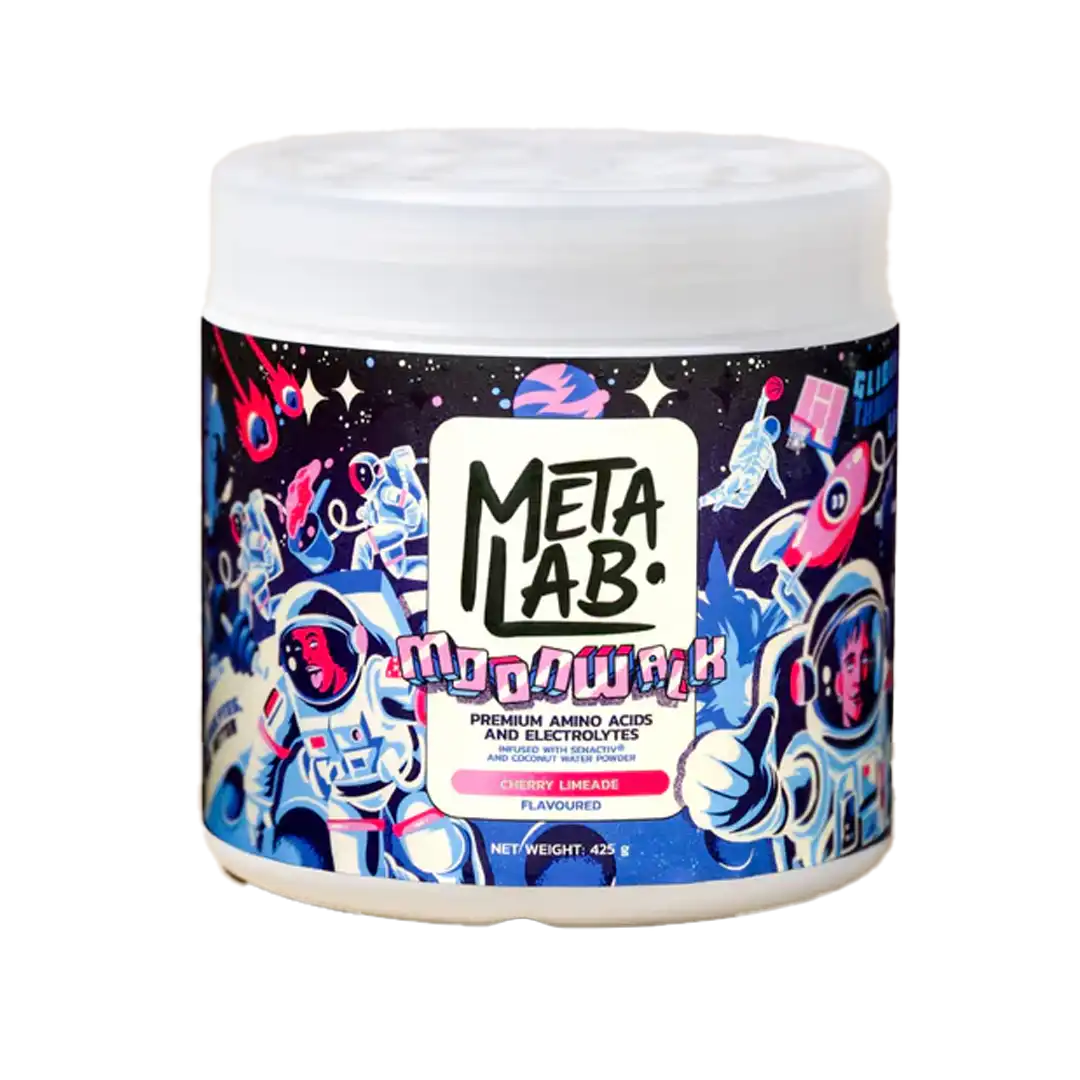 Metalab Moonwalk Premium Amino Acids & Electrolytes Cherry Limeade, 425g