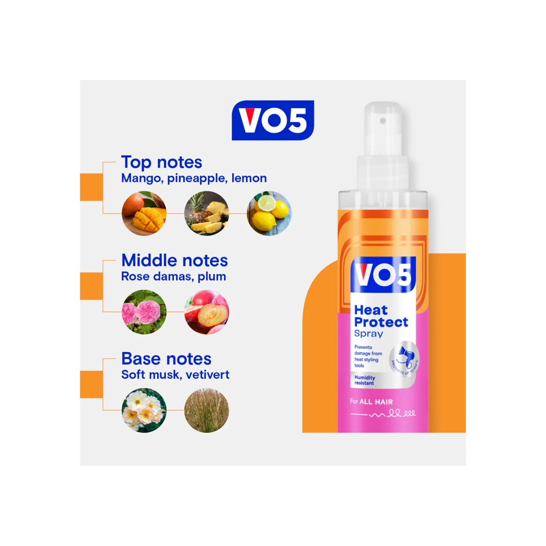 VO5 Heat Protect Spray 200ml