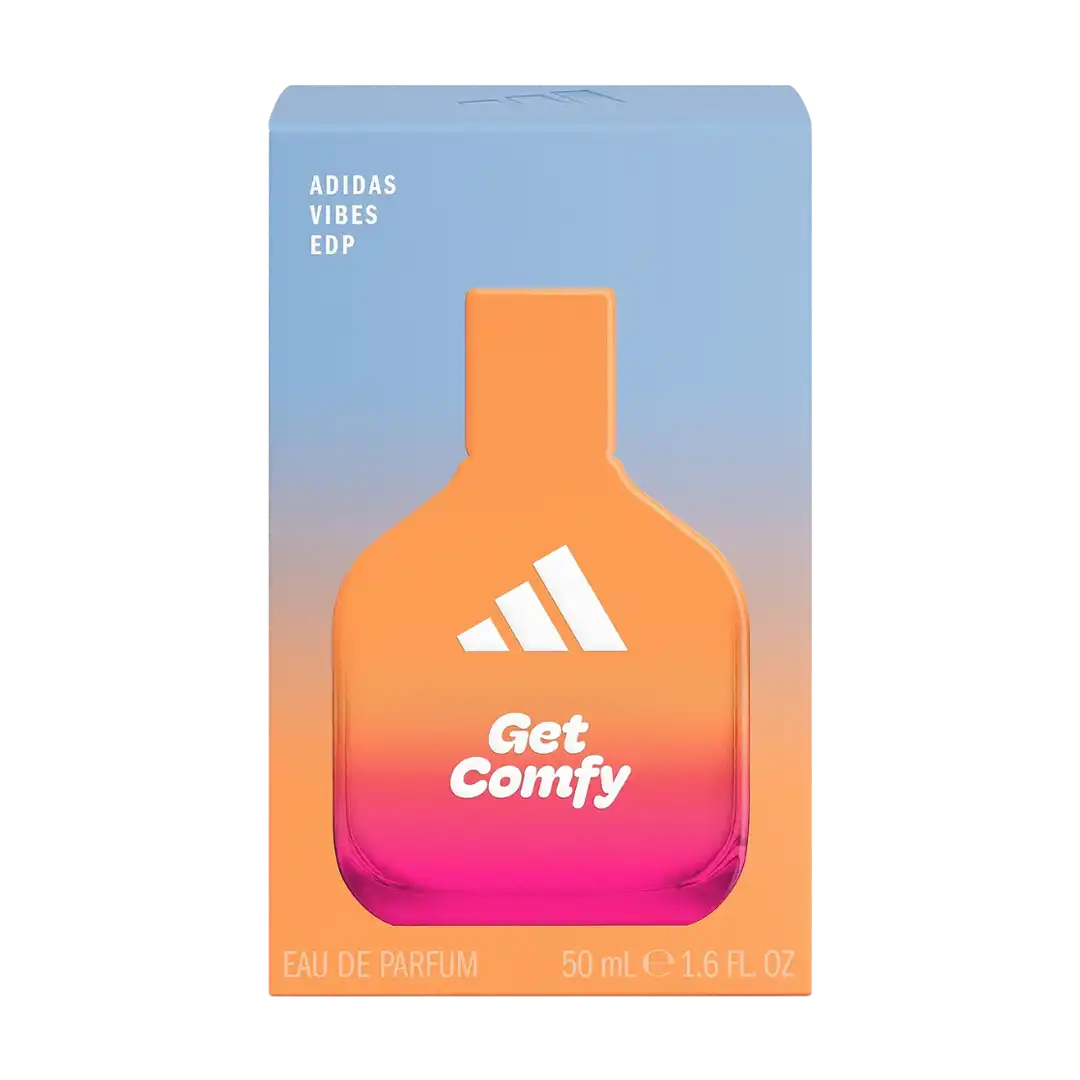 Adidas Vibes Get Comfy Eau De Parfum, 50ml
